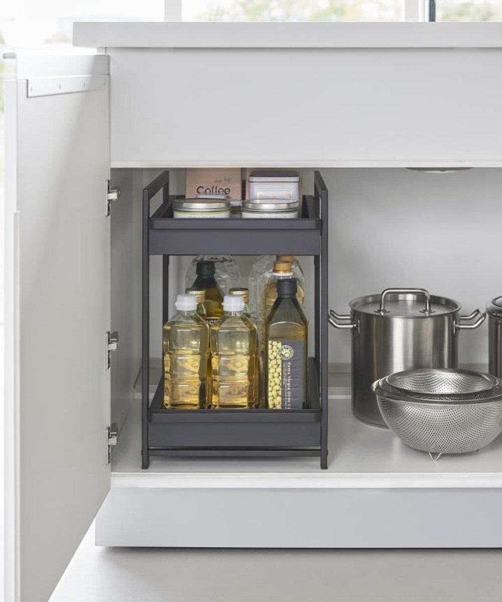 【タワー/tower】のシンク下スライドラック タワー 2段 ブラック インテリア・キッズ・メンズ・レディースファッション・服の通販 founy(ファニー) ファッション Fashion レディースファッション Fashion for Women おすすめ Recommended / Our Picks ブラック|ID: prp329100004773657 ipo3291000000034594878