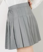 【ウィゴー/WEGO】の【SCHOOL ITEM】ポケット付きパターンプリーツスカート グレーストライプ|ID: prp329100004773658 ipo3291000000034594886