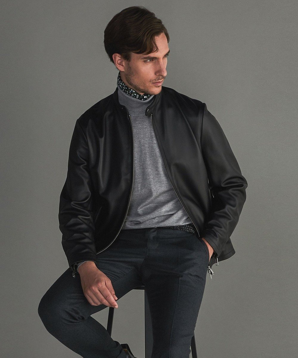 【五大陸/gotairiku / MEN】の【シープレザー】シングルライダースジャケット 人気、トレンドファッション・服の通販 founy(ファニー) 　ファッション　Fashion　メンズファッション　Fashion for Men　アウター　Men's Coats Outerwear　ブルゾンジャケット / カジュアルアウター　Bomber Jackets & Blousons　シェイプ　Shape, Slim Fit　ジャケット　Jacket, Outerwear　ダウン　Down, Puffer　ドレス　Dress, One-Piece　ブルゾン　Blouson, Bomber Jacket　エレガント 上品　Elegant　冬　Winter / This Winter　A/W・秋冬　Autumn/Winter　 other-1|ID: prp329100004773669 ipo3291000000034594949