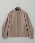 【五大陸/gotairiku / MEN】の【シープレザー】シングルライダースジャケット ベージュ系|ID: prp329100004773669 ipo3291000000034594951