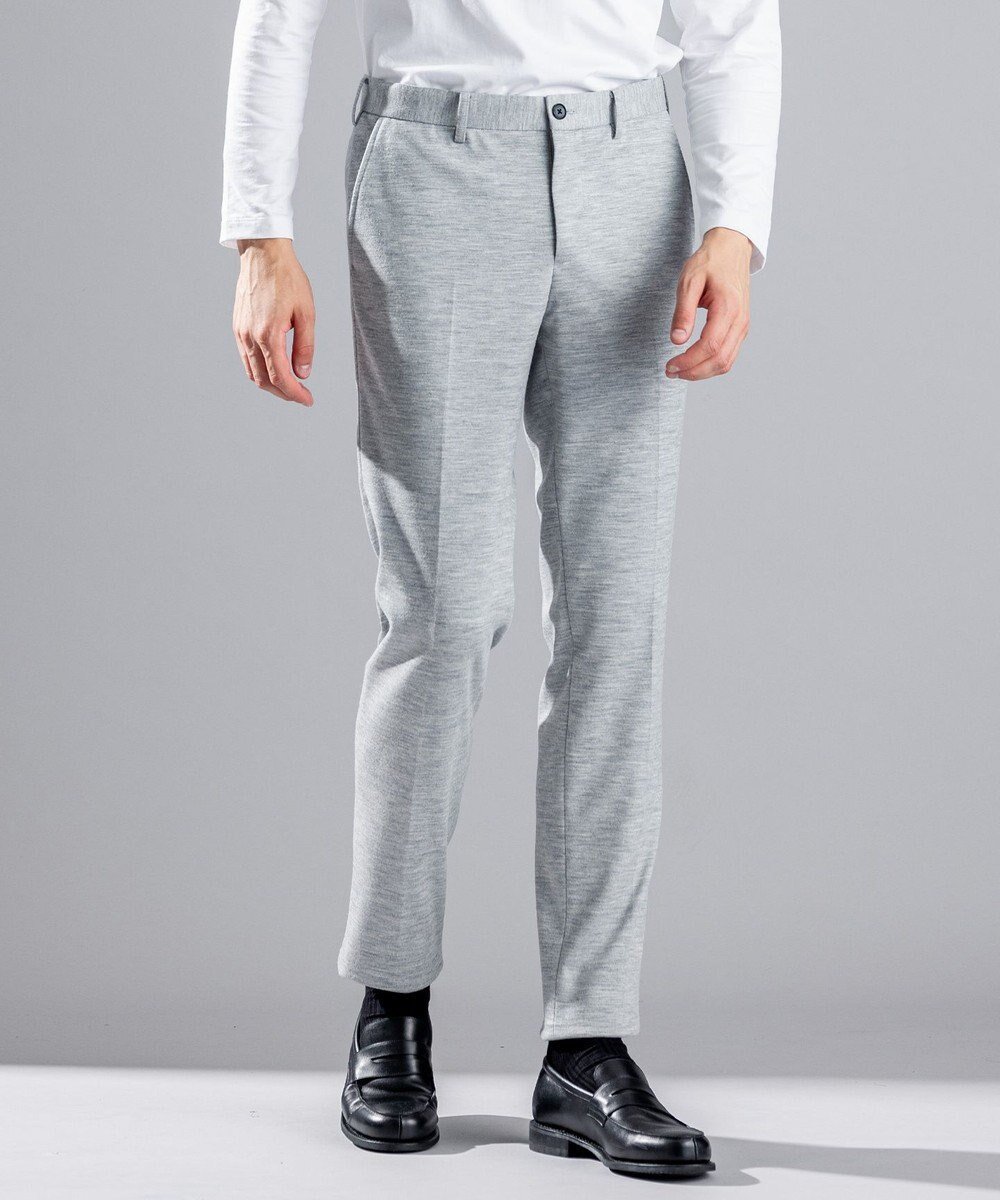 【ジョゼフ オム/JOSEPH HOMME / MEN】のミルドスムース / CITY インテリア・キッズ・メンズ・レディースファッション・服の通販 founy(ファニー) 　ファッション　Fashion　メンズファッション　Fashion for Men　ボトムス　Bottoms　おすすめ　Recommended / Our Picks　ストレッチ　Stretch, Stretchy Fabric　スラックス　Slacks, Dress Pants　セットアップ　Set-Up, Coordinated Outfit　テーパード　Tapered, Tapered Pants　フラップ　Flap, Flap Pocket　ポケット　Pocket, Pocket Detail　エレガント 上品　Elegant　A/W・秋冬　Autumn/Winter　ライトグレー系|ID: prp329100004773672 ipo3291000000034594960