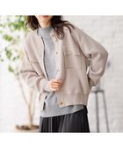 【エニー/ANY】の【洗濯機可】スウェットライクカーディガン オイスター|ID: prp329100004773679 ipo3291000000034595130