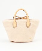 【ラ バガジェリー/LA BAGAGERIE】のエコファー バケツハンドバッグ オフホワイト|ID: prp329100004774388 ipo3291000000034605246