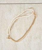 【イェッカ ヴェッカ/YECCA VECCA】のパールチェーンショートネックレス Gold|ID: prp329100004774391 ipo3291000000035604460