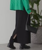 【アメリカンホリック/AMERICAN HOLIC】のバイパチ総針ニットタイトスカート Black|ID: prp329100004774393 ipo3291000000035703813