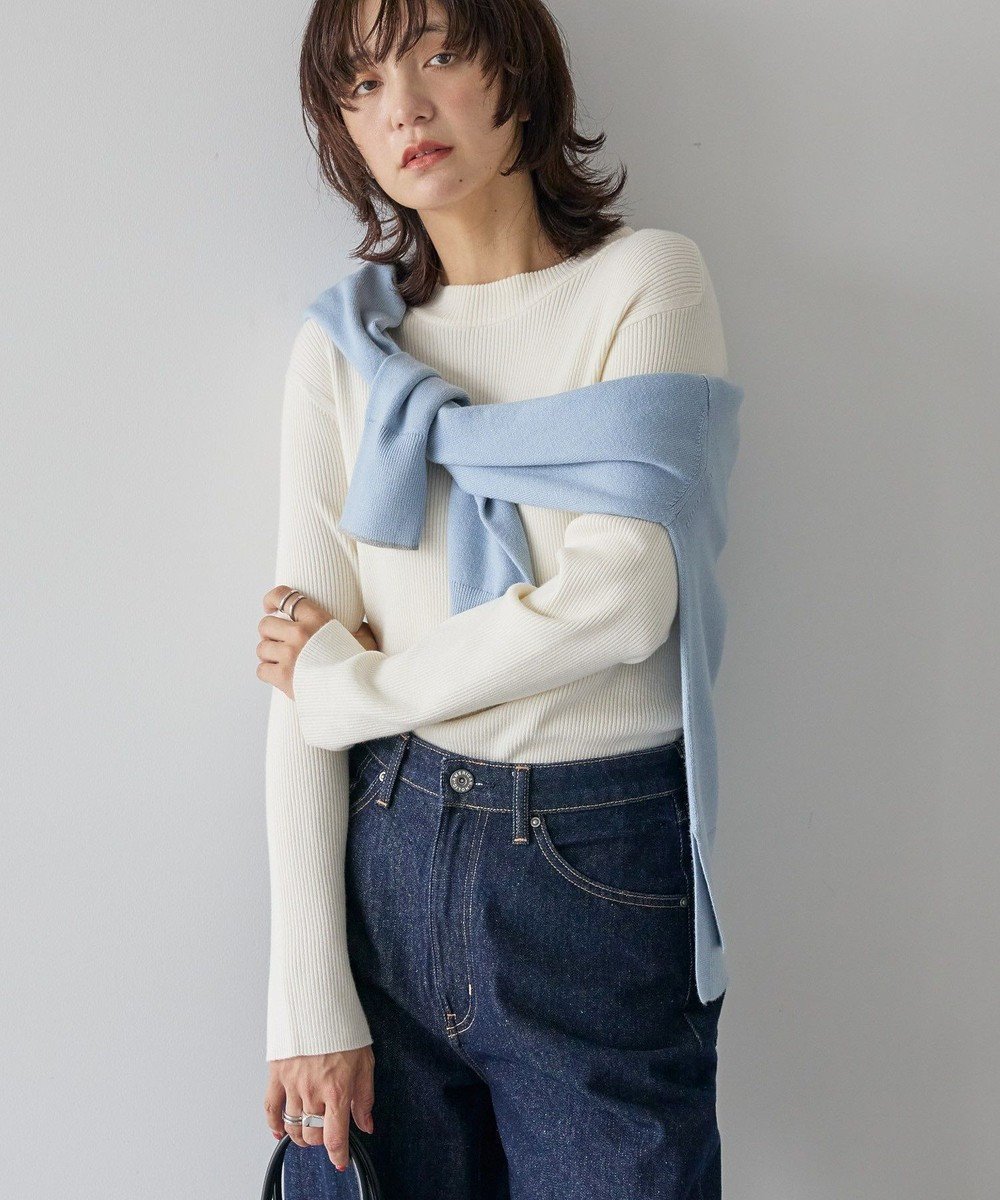 【アメリカンホリック/AMERICAN HOLIC】のバイパチリブモックネックニットプルオーバー 人気、トレンドファッション・服の通販 founy(ファニー) ファッション Fashion レディースファッション Fashion for Women トップス・カットソー Cut & Sew Tops ニット Knit Tops & Sweaters カジュアルプルオーバー・ニットトップス Pullovers & Knit Tops / Casual Pullovers アメリカン American Style 洗える Machine Washable ジャケット Jacket, Outerwear スタイリッシュ Stylish, Fashionable セーター Sweater, Knitwear 定番 Standard, Basic Item 人気 Popular, Best Seller フィット Fit, Slim Fit ポケット Pocket, Pocket Detail A/W・秋冬 Autumn/Winter other-1|ID: prp329100004774401 ipo3291000000035589471