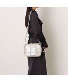 【アンビリオン/UNBILLION】の【訳あり商品】ピークスピーク PEAKSPEAK / 牛革パッチワークスクエアショルダー シルバー|ID: prp329100004774406 ipo3291000000034605345