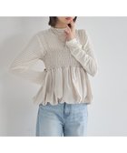 【アースミュージックアンドエコロジー/earth music&ecology】のバルーンビスチェ 人気、トレンドファッション・服の通販 founy(ファニー) ファッション Fashion レディースファッション Fashion for Women アウター Coat / Outerwear Collection トップス・カットソー Cut & Sew Tops ベスト&ジレ / 重ね着スタイル Vests & Gilets ビスチェ Bustiers & Corset Tops / Layered Bustier Style シンプル Simple, Minimal ベスト Vest, Waistcoat ペプラム Peplum, Flared Hem ポケット Pocket, Pocket Detail ラップ Wrap, Wrap Design 人気 Popular, Best Seller A/W・秋冬 Autumn/Winter thumbnail Ecru|ID: prp329100004774407 ipo3291000000034605348