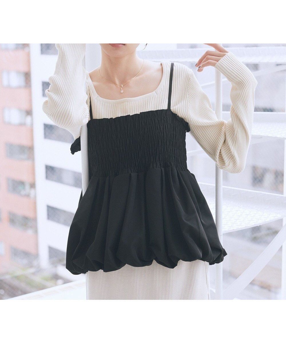 【アースミュージックアンドエコロジー/earth music&ecology】のバルーンビスチェ 人気、トレンドファッション・服の通販 founy(ファニー) ファッション Fashion レディースファッション Fashion for Women アウター Coat / Outerwear Collection トップス・カットソー Cut & Sew Tops ベスト&ジレ / 重ね着スタイル Vests & Gilets ビスチェ Bustiers & Corset Tops / Layered Bustier Style シンプル Simple, Minimal ベスト Vest, Waistcoat ペプラム Peplum, Flared Hem ポケット Pocket, Pocket Detail ラップ Wrap, Wrap Design 人気 Popular, Best Seller A/W・秋冬 Autumn/Winter other-1|ID: prp329100004774407 ipo3291000000035402492