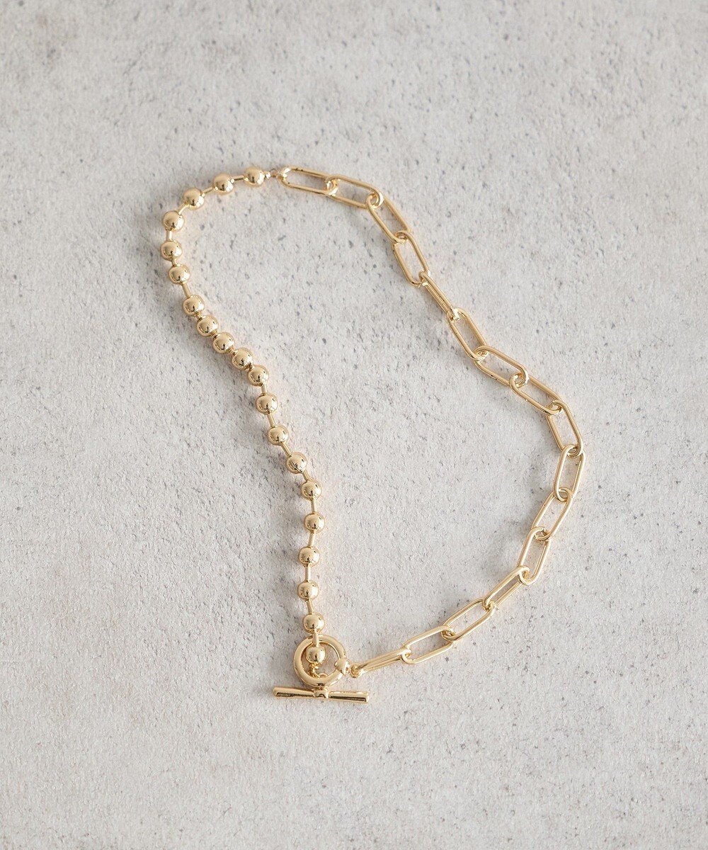 【アースミュージックアンドエコロジー/earth music&ecology】のマンテルチェーンMIXネックレス インテリア・キッズ・メンズ・レディースファッション・服の通販 founy(ファニー) ファッション Fashion レディースファッション Fashion for Women ジュエリー Jewelry ネックレス Necklaces & Pendants おすすめ Recommended / Our Picks アクセサリー Fashion Accessories チェーン Chain, Chain Strap ネックレス Necklace, Pendant Necklace 楽ちん Easy Fit, Comfortable A/W・秋冬 Autumn/Winter Gold|ID: prp329100004774408 ipo3291000000034605351