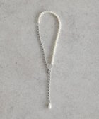 【アースミュージックアンドエコロジー/earth music&ecology】のパールフックボールチェーンネックレス Silver|ID: prp329100004774409 ipo3291000000035565071