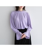【イェッカ ヴェッカ/YECCA VECCA】のタックデザインブラウス Lavender|ID: prp329100004774411 ipo3291000000034605362