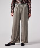 【ポール スミス/Paul Smith】のマットベロア ワイドパンツ グレイッシュベージュ|ID: prp329100004774414 ipo3291000000034630787
