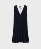 【ポール スミス/Paul Smith】のマットベロア ノースリーブドレス ネイビー|ID: prp329100004774415 ipo3291000000034605373