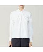 【アイシービー/iCB】のストレッチジョーゼット ボウタイライク ブラウス 人気、トレンドファッション・服の通販 founy(ファニー) ファッション Fashion レディースファッション Fashion for Women トップス・カットソー Cut & Sew Tops シャツ・ブラウス・オフィスカジュアル Elegant Blouses & Button-Ups インナー Innerwear ジャケット Jacket, Outerwear ジョーゼット Georgette, Semi-Sheer Fabric ストレッチ Stretch, Stretchy Fabric スーツ Suit, Formalwear ドレープ Drape, Draping Fabric 羽織 Haori, Light Jacket A/W・秋冬 Autumn/Winter エレガント 上品 Elegant 2025年 2025 2025-2026秋冬・A/W Autumn/Winter 2025–26 AW25–26 thumbnail オフホワイト|ID: prp329100004774417 ipo3291000000034685966