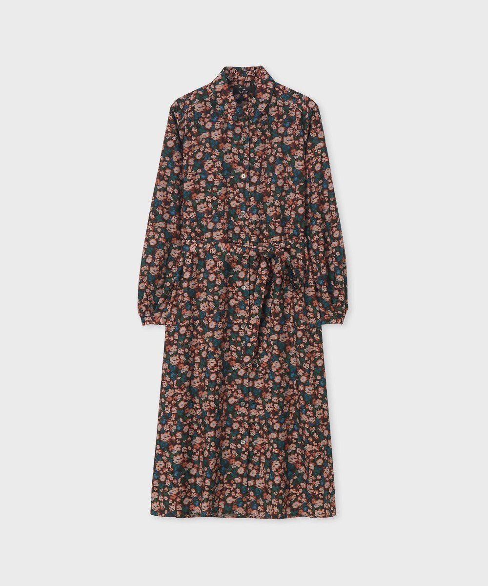 【ポール スミス/Paul Smith】のTea Floral プリント ワンピース 人気、トレンドファッション・服の通販 founy(ファニー) 　ファッション　Fashion　レディースファッション　Fashion for Women　ワンピース　Dresses　シャツワンピース / 1枚で着映えコーデ　Shirt Dresses　おすすめ　Recommended / Our Picks　ドレープ　Drape, Draping Fabric　プリント　Print, Printed Pattern　エレガント 上品　Elegant　夏　Summer　S/S・春夏　SS, Spring/Summer, Warm Season　A/W・秋冬　Autumn/Winter　 other-1|ID: prp329100004774419 ipo3291000000034605381