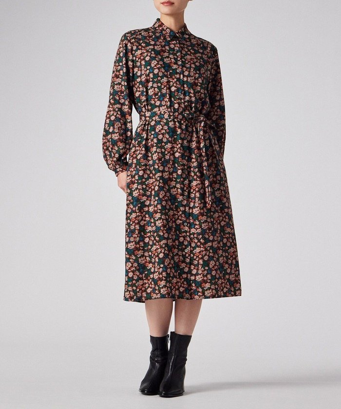 【ポール スミス/Paul Smith】のTea Floral プリント ワンピース インテリア・キッズ・メンズ・レディースファッション・服の通販 founy(ファニー) https://founy.com/ ファッション Fashion レディースファッション Fashion for Women ワンピース Dresses シャツワンピース / 1枚で着映えコーデ Shirt Dresses おすすめ Recommended / Our Picks ドレープ Drape, Draping Fabric プリント Print, Printed Pattern エレガント 上品 Elegant 夏 Summer S/S・春夏 SS, Spring/Summer, Warm Season A/W・秋冬 Autumn/Winter |ID: prp329100004774419 ipo3291000000034630810