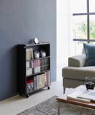 【タワー/tower】のハンドル付き隠せるコミックラック タワー ブラック 人気、トレンドファッション・服の通販 founy(ファニー) ファッション Fashion レディースファッション Fashion for Women スリム Slim, Slim Fit thumbnail ブラック|ID: prp329100004774443 ipo3291000000034605459