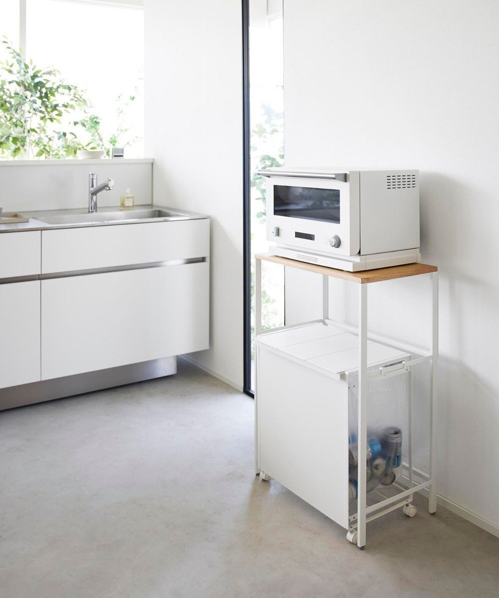 【タワー/tower】の分別ゴミ箱上ラック タワー ホワイト インテリア・キッズ・メンズ・レディースファッション・服の通販 founy(ファニー) 　ファッション　Fashion　レディースファッション　Fashion for Women　ホワイト|ID: prp329100004774449 ipo3291000000034605471