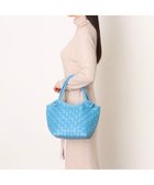 【アンビリオン/UNBILLION】の【訳あり商品】ピークスピーク PEAKS PEAK / 牛革レザーメッシュトートS サックスブルー|ID: prp329100004774455 ipo3291000000034605488