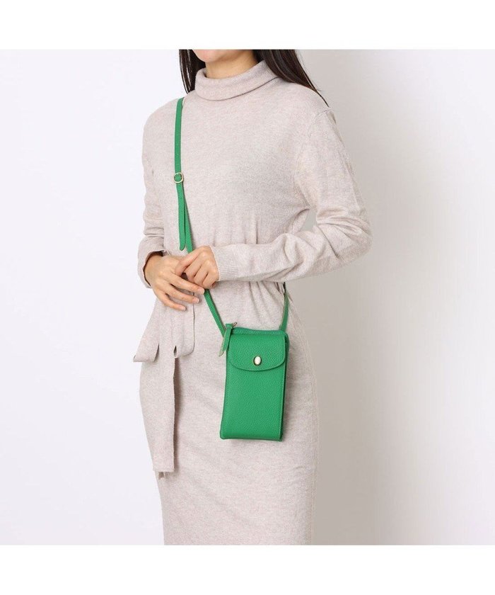 【アンビリオン/UNBILLION】のペルケ perche / ジェムストーンモバイルウォレットショルダー インテリア・キッズ・メンズ・レディースファッション・服の通販 founy(ファニー) https://founy.com/ ファッション Fashion レディースファッション Fashion for Women キーホルダー Keychain, Key Holder ショルダー Shoulder, Shoulder Strap スマホ Smartphone, Mobile Device ポケット Pocket, Pocket Detail 旅行 Travel 財布 Wallet, Purse |ID: prp329100004774458 ipo3291000000034605496