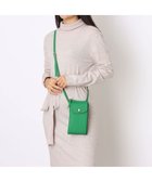 【アンビリオン/UNBILLION】のペルケ perche / ジェムストーンモバイルウォレットショルダー グリーン|ID: prp329100004774458 ipo3291000000034605497