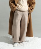 【クラフトスタンダードブティック/CRAFT STANDARD BOUTIQUE】のブークレ風カットソーパンツ Beige|ID: prp329100004774465 ipo3291000000035630966