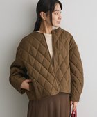 【クラフトスタンダードブティック/CRAFT STANDARD BOUTIQUE】のキルティングパイピングブルゾン Khaki|ID: prp329100004774476 ipo3291000000035565050