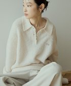 【アメリカンホリック/AMERICAN HOLIC】のPENNEY Sニットポロシャツ Ivory|ID: prp329100004774480 ipo3291000000034605577