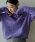 【アメリカンホリック/AMERICAN HOLIC】のPENNEY Sニットポロシャツ Purple|ID: prp329100004774480 ipo3291000000034605579