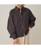 【クラフトスタンダードブティック/CRAFT STANDARD BOUTIQUE】のビッグ袖デザインシャツ Charcoal Gray|ID: prp329100004774481 ipo3291000000034605582