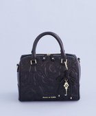 【メゾンドフルール/Maison de FLEUR】のチャーム付きリボンキルティングボストンバッグ Black|ID: prp329100004774483 ipo3291000000034605589