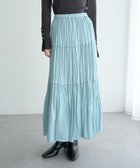 【イェッカ ヴェッカ/YECCA VECCA】のランダムプリーツサテンマーメイドスカート Mint|ID: prp329100004774486 ipo3291000000035559636