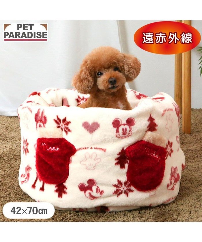 【ペットパラダイス/PET PARADISE / GOODS】のディズニー ミッキーマウス 筒型 寝袋 《ニット柄》M インテリア・キッズ・メンズ・レディースファッション・服の通販 founy(ファニー) https://founy.com/ 冬 Winter / This Winter 洗える Machine Washable 犬 Dog ホーム・キャンプ・アウトドア・お取り寄せ Home Living / Home & Lifestyle / Camping Gear / Outdoor Camping ペットグッズ Pet Supplies |ID: prp329100004774495 ipo3291000000034605650