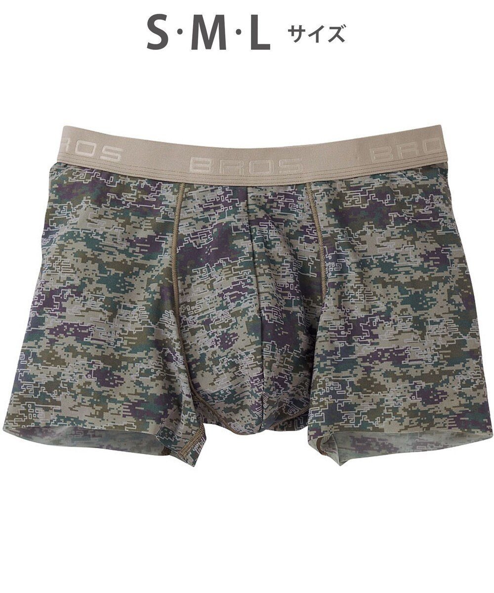 【ワコール/Wacoal / MEN】の【キモチイイパンツ】 ボクサーパンツ 動きにフィット フロント快適グラマラス 吸汗速乾 上質なフィット感 肌あたり軽減設計 前閉じ 下着 メンズ GT3371 /ブロス バイ ワコールメン インテリア・キッズ・メンズ・レディースファッション・服の通販 founy(ファニー) 　ファッション　Fashion　メンズファッション　Fashion for Men　ボトムス　Bottoms　アンダー　Underwear Essentials　カッティング　Cutting Detail　ストレッチ　Stretch, Stretchy Fabric　定番　Standard, Basic Item　人気　Popular, Best Seller　フィット　Fit, Slim Fit　フラット　Flat, Flat Shoes　フロント　Front, Front Design　ボタニカル　Botanical, Floral Pattern　メンズ　Men's, Menswear　オリーブ|ID: prp329100004774506 ipo3291000000034605715