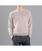 【ジョゼフ オム/JOSEPH HOMME / MEN】の【LEON 2月号掲載】シルクバルキーハニカム クルーネックニット ローズ系|ID: prp329100004774509 ipo3291000000034605750