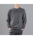 【ジョゼフ オム/JOSEPH HOMME / MEN】の【LEON 2月号掲載】シルクバルキーハニカム クルーネックニット ブラック系|ID: prp329100004774509 ipo3291000000034605755
