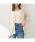 【アースミュージックアンドエコロジー/earth music&ecology】のシアールーズカーディガン Ivory|ID: prp329100004774510 ipo3291000000034605772