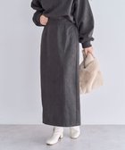 【グリーンパークス/Green Parks】の・ELENCARE DUE エンボスナロースカート Charcoal Gray|ID: prp329100004774521 ipo3291000000035631039