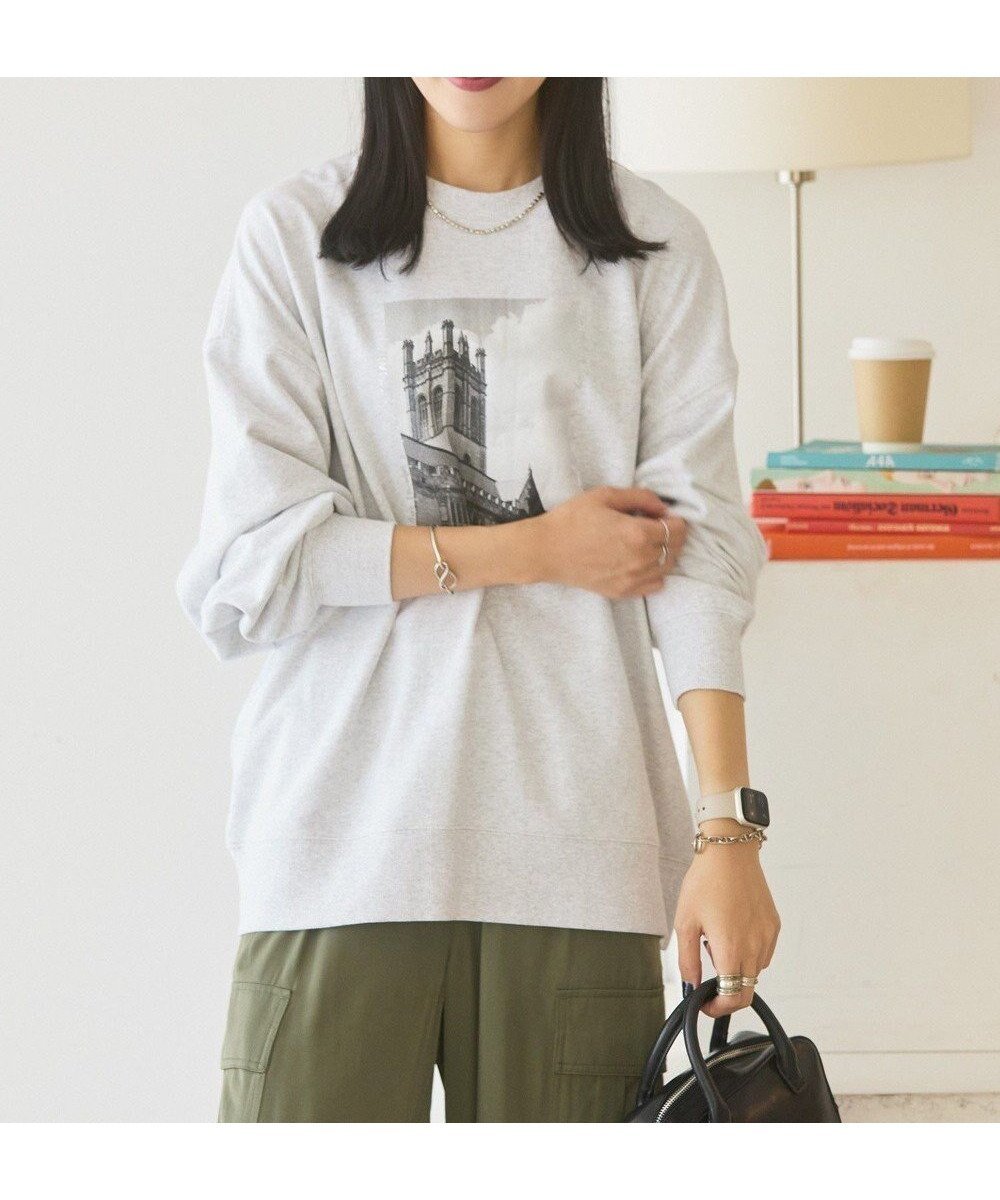 【アメリカンホリック/AMERICAN HOLIC】のハンドストロークフォト裏毛プルオーバー 人気、トレンドファッション・服の通販 founy(ファニー) ファッション Fashion レディースファッション Fashion for Women トップス・カットソー Cut & Sew Tops レディースパーカー・カジュアルフーディー Casual Hoodies & Sweatshirts カジュアルプルオーバー・ニットトップス Pullovers & Knit Tops / Casual Pullovers スウェット・クルーネックトップス Sweatshirts & Crewnecks / Relaxed Fit Sweat Tops アメリカン American Style カーゴパンツ Cargo Pants, Utility Pants スウェット / スエット Sweatshirt, Sweatwear スタイリッシュ Stylish, Fashionable スラックス Slacks, Dress Pants デニム Denim, Jeans Material プリント Print, Printed Pattern ポケット Pocket, Pocket Detail A/W・秋冬 Autumn/Winter おすすめ Recommended / Our Picks other-1|ID: prp329100004774523 ipo3291000000034605914