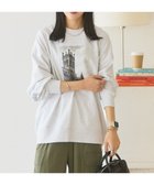 【アメリカンホリック/AMERICAN HOLIC】のハンドストロークフォト裏毛プルオーバー 人気、トレンドファッション・服の通販 founy(ファニー) ファッション Fashion レディースファッション Fashion for Women トップス・カットソー Cut & Sew Tops レディースパーカー・カジュアルフーディー Casual Hoodies & Sweatshirts カジュアルプルオーバー・ニットトップス Pullovers & Knit Tops / Casual Pullovers スウェット・クルーネックトップス Sweatshirts & Crewnecks / Relaxed Fit Sweat Tops アメリカン American Style カーゴパンツ Cargo Pants, Utility Pants スウェット / スエット Sweatshirt, Sweatwear スタイリッシュ Stylish, Fashionable スラックス Slacks, Dress Pants デニム Denim, Jeans Material プリント Print, Printed Pattern ポケット Pocket, Pocket Detail A/W・秋冬 Autumn/Winter おすすめ Recommended / Our Picks thumbnail Gray Mixture|ID: prp329100004774523 ipo3291000000034605915