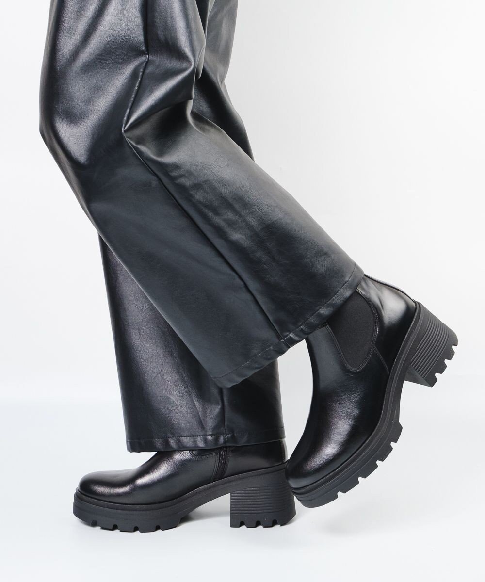 【ボントレ/BONTRE】の【BONTRE/ボントレ】ミドルサイドゴアブーツ/52501-VA インテリア・キッズ・メンズ・レディースファッション・服の通販 founy(ファニー) ファッション Fashion レディースファッション Fashion for Women トレンド Trend, Trending Now フォルム Silhouette, Form A/W・秋冬 Autumn/Winter ブラック|ID: prp329100004774533 ipo3291000000034605950