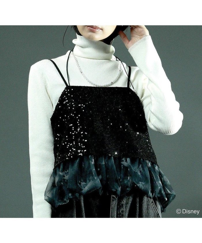 【グリーンパークス/Green Parks】のFANTASIA/スパンコール総柄ビスチェ インテリア・キッズ・メンズ・レディースファッション・服の通販 founy(ファニー) https://founy.com/ ファッション Fashion レディースファッション Fashion for Women アウター Coat / Outerwear Collection トップス・カットソー Cut & Sew Tops ベスト&ジレ / 重ね着スタイル Vests & Gilets ビスチェ Bustiers & Corset Tops / Layered Bustier Style おすすめ Recommended / Our Picks インナー Innerwear シンプル Simple, Minimal スパンコール Sequins, Sequin Embellishment チュール Tulip, Tulip Motif トレンド Trend, Trending Now ビスチェ Bustier, Corset Top フェミニン Feminine, Girly フラット Flat, Flat Shoes プリント Print, Printed Pattern ベスト Vest, Waistcoat ペプラム Peplum, Flared Hem ポケット Pocket, Pocket Detail A/W・秋冬 Autumn/Winter |ID: prp329100004774537 ipo3291000000035395927