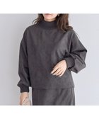 【グリーンパークス/Green Parks】の・ELENCARE DUE エンボスプルオーバー Charcoal Gray|ID: prp329100004774542 ipo3291000000034605972