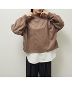 【グリーンパークス/Green Parks】の・ELENCARE DUE エンボスプルオーバー Brown|ID: prp329100004774542 ipo3291000000034605973