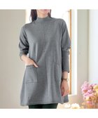 【ティアクラッセ/Tiaclasse】のポケット付きニットチュニック 人気、トレンドファッション・服の通販 founy(ファニー) ファッション Fashion レディースファッション Fashion for Women トップス・カットソー Cut & Sew Tops ニット Knit Tops & Sweaters ウォッシャブル Machine Washable 春 Spring 洗える Machine Washable 秋 Autumn シューズ Shoes, Footwear ストレート Straight, Straight Cut スリット Slit, Slit Detail セーター Sweater, Knitwear チュニック Tunic, Long Top 人気 Popular, Best Seller フェミニン Feminine, Girly ボトム Bottoms, Lower Wear ポケット Pocket, Pocket Detail モックネック Mock Neck, Short Turtleneck 冬 Winter / This Winter A/W・秋冬 Autumn/Winter 再入荷 Restock / Back in Stock 新作・新入荷 New Arrivals / New In thumbnail グレー|ID: prp329100004774544 ipo3291000000035581708