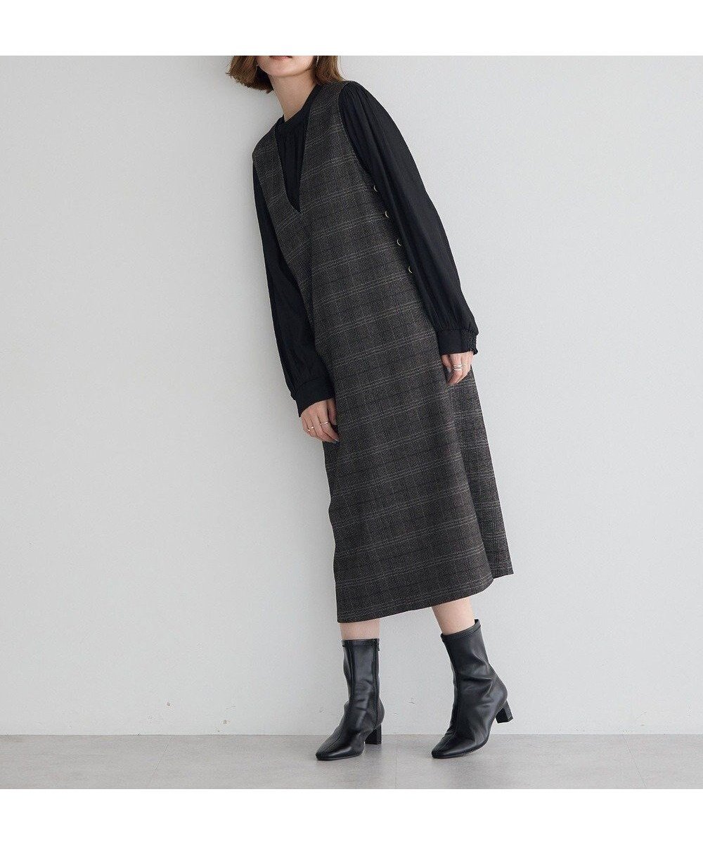 【イェッカ ヴェッカ/YECCA VECCA】の【2点SET】ブラウスセットチェック柄ジャンスカ 人気、トレンドファッション・服の通販 founy(ファニー) ファッション Fashion レディースファッション Fashion for Women スカート Skirts おすすめ Recommended / Our Picks とろみ Fluid, Flowy Fabric ギャザー Gathered, Ruffled チェック Check, Plaid, Tartan フロント Front, Front Design ポケット Pocket, Pocket Detail エレガント 上品 Elegant 今季 This Season, Current Season A/W・秋冬 Autumn/Winter other-1|ID: prp329100004774546 ipo3291000000034605985