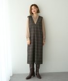 【イェッカ ヴェッカ/YECCA VECCA】の【2点SET】ブラウスセットチェック柄ジャンスカ 人気、トレンドファッション・服の通販 founy(ファニー) ファッション Fashion レディースファッション Fashion for Women スカート Skirts おすすめ Recommended / Our Picks とろみ Fluid, Flowy Fabric ギャザー Gathered, Ruffled チェック Check, Plaid, Tartan フロント Front, Front Design ポケット Pocket, Pocket Detail エレガント 上品 Elegant 今季 This Season, Current Season A/W・秋冬 Autumn/Winter thumbnail Beige|ID: prp329100004774546 ipo3291000000034675111