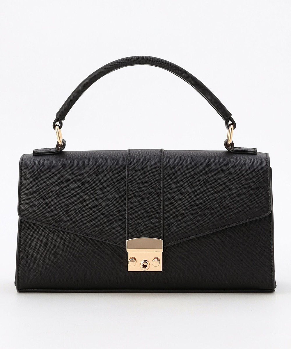 【エニィ スィス/any SiS】の【2WAY】トップハンドルショルダー バッグ インテリア・キッズ・メンズ・レディースファッション・服の通販 founy(ファニー) ファッション Fashion レディースファッション Fashion for Women バッグ Bags おすすめ Recommended / Our Picks ショルダー Shoulder, Shoulder Strap シンプル Simple, Minimal セレモニー Ceremony トレンド Trend, Trending Now パーティ Party, Party Style メタル Metal, Metal Parts 再入荷 Restock / Back in Stock 新作・新入荷 New Arrivals / New In ブラック|ID: prp329100004774549 ipo3291000000034606005