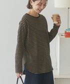 【アメリカンホリック/AMERICAN HOLIC】のアソートラウンドカットプルオーバー Border Black|ID: prp329100004774563 ipo3291000000035590728